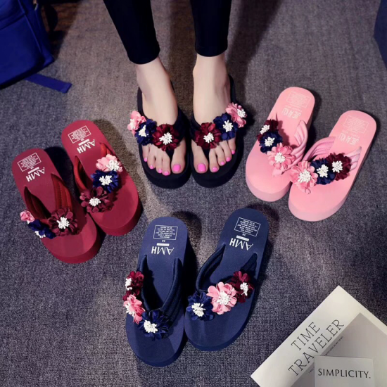 Custom Logo Fashionable Platform Slides